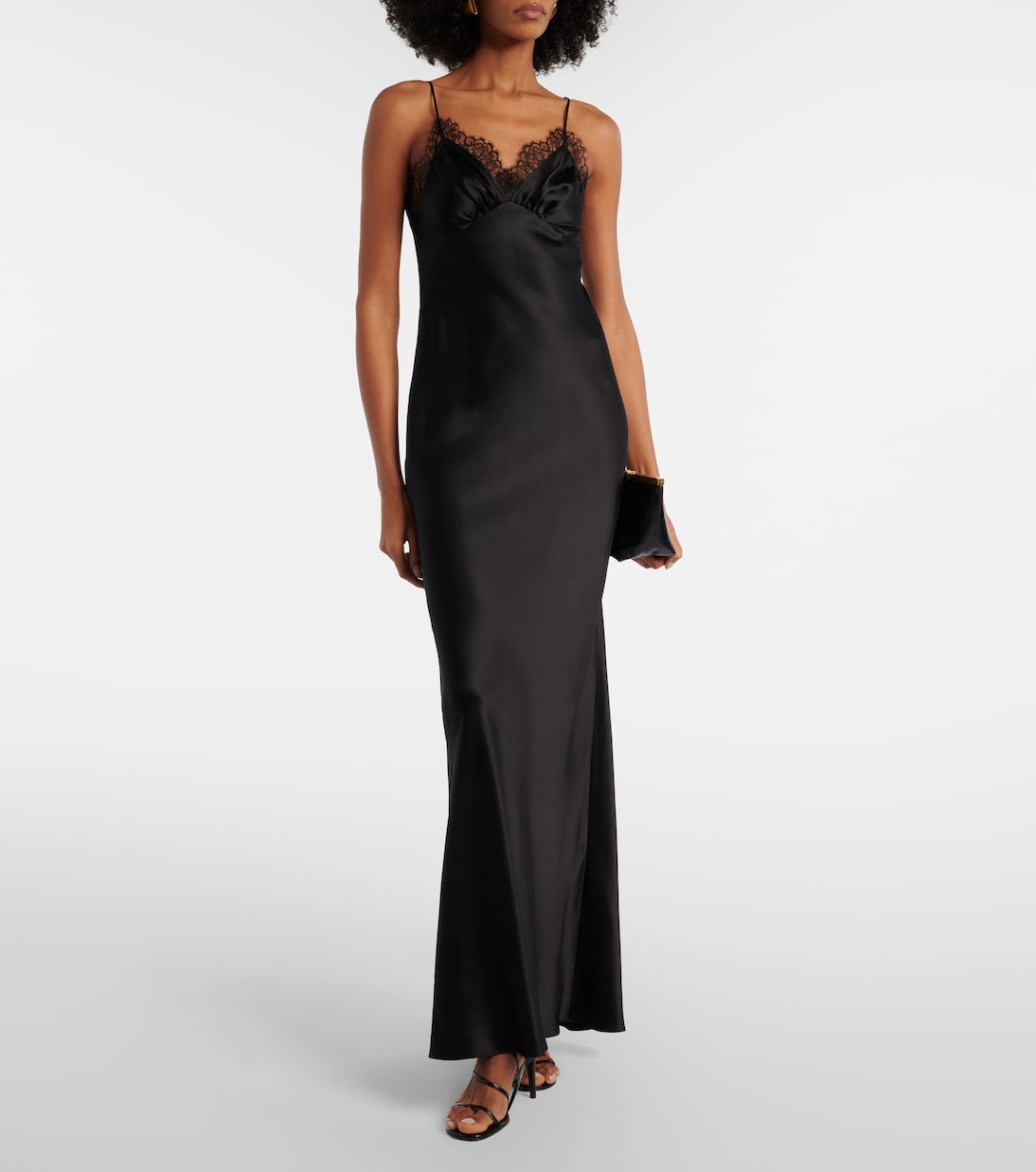 Sylas 실크 새틴 이브닝 가운 | Nili Lotan