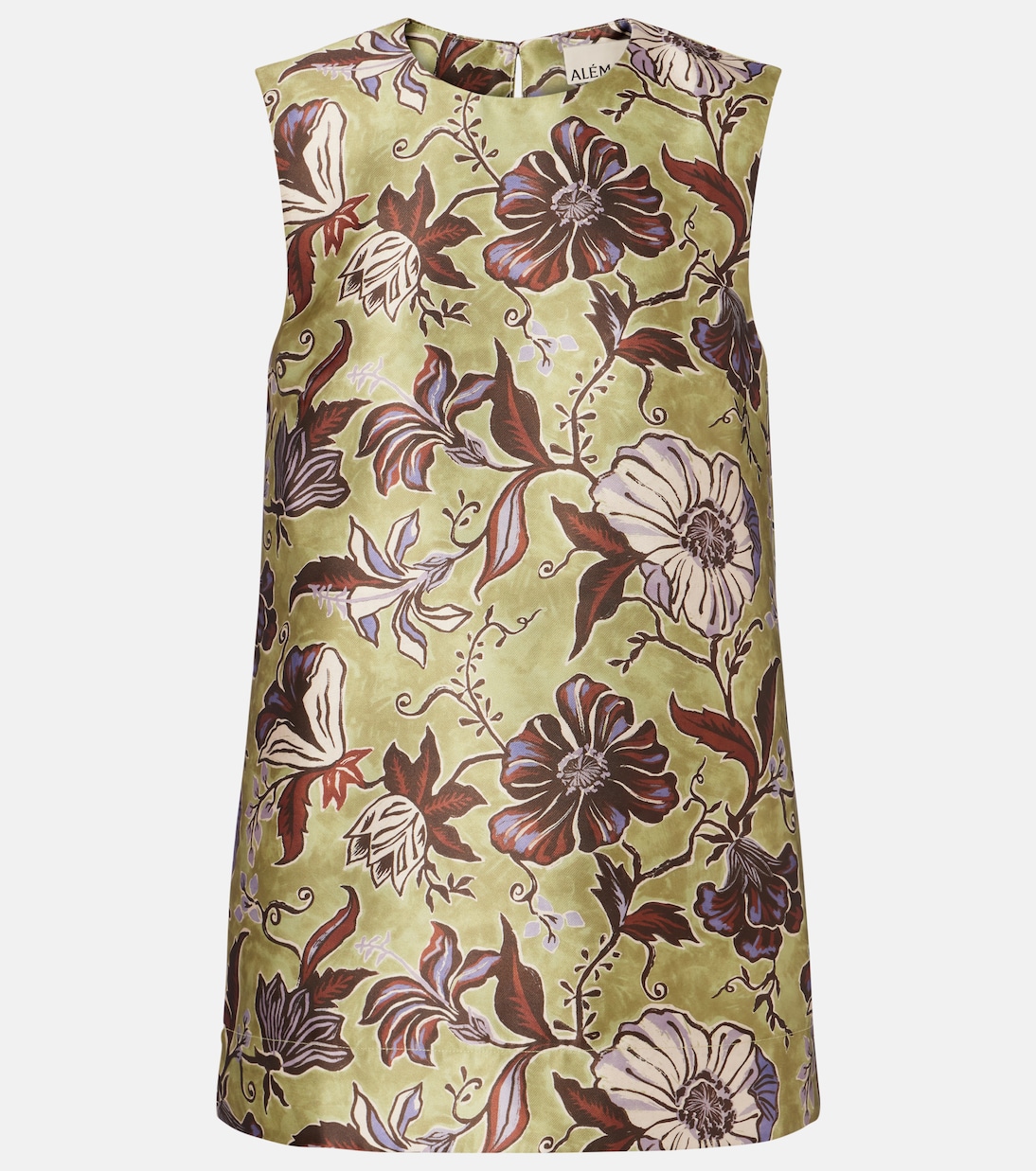 Citron floral top | Alémais
