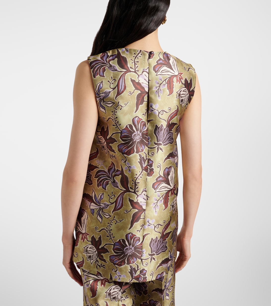 Citron floral top | Alémais