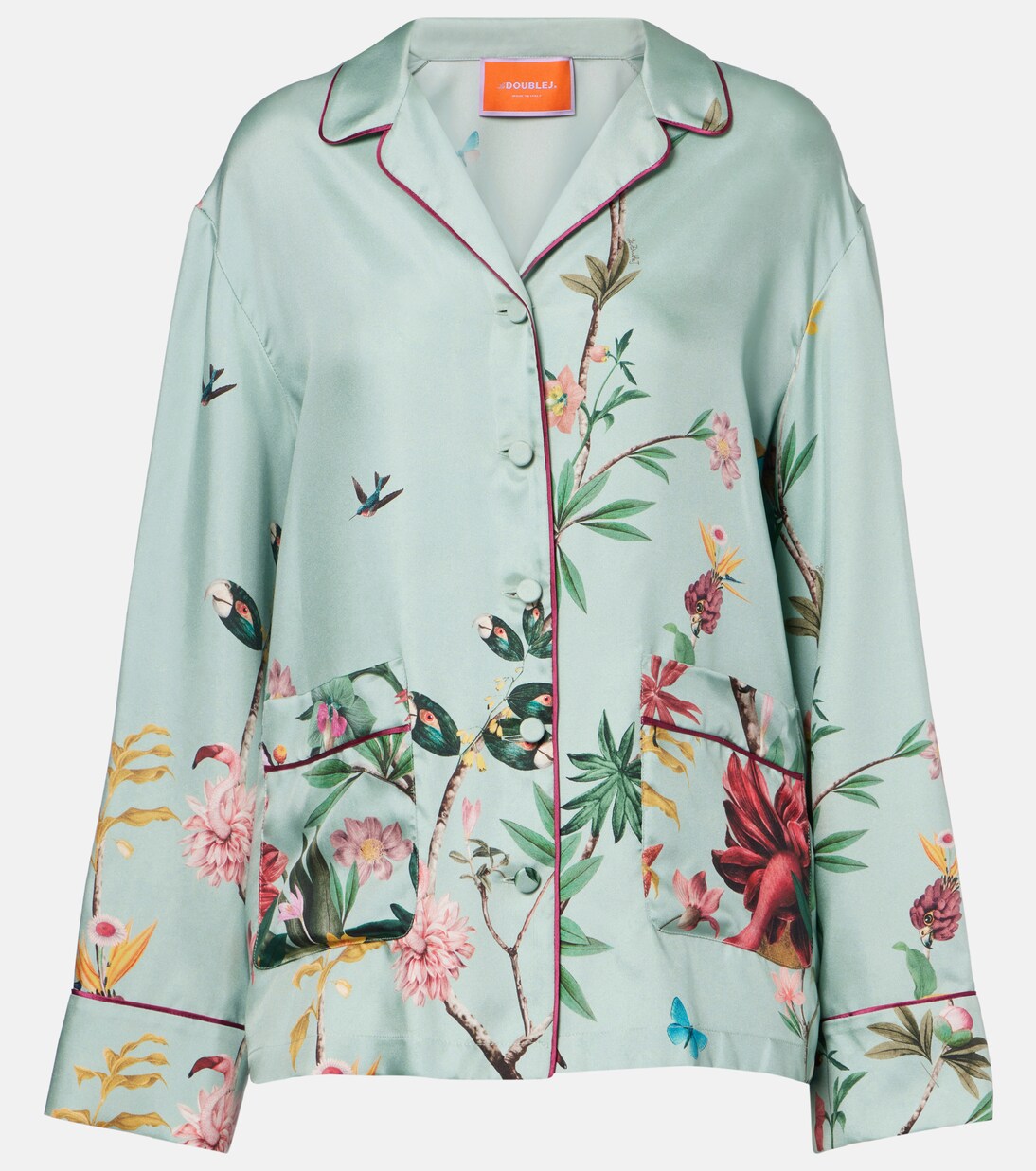 Printed silk shirt | La DoubleJ