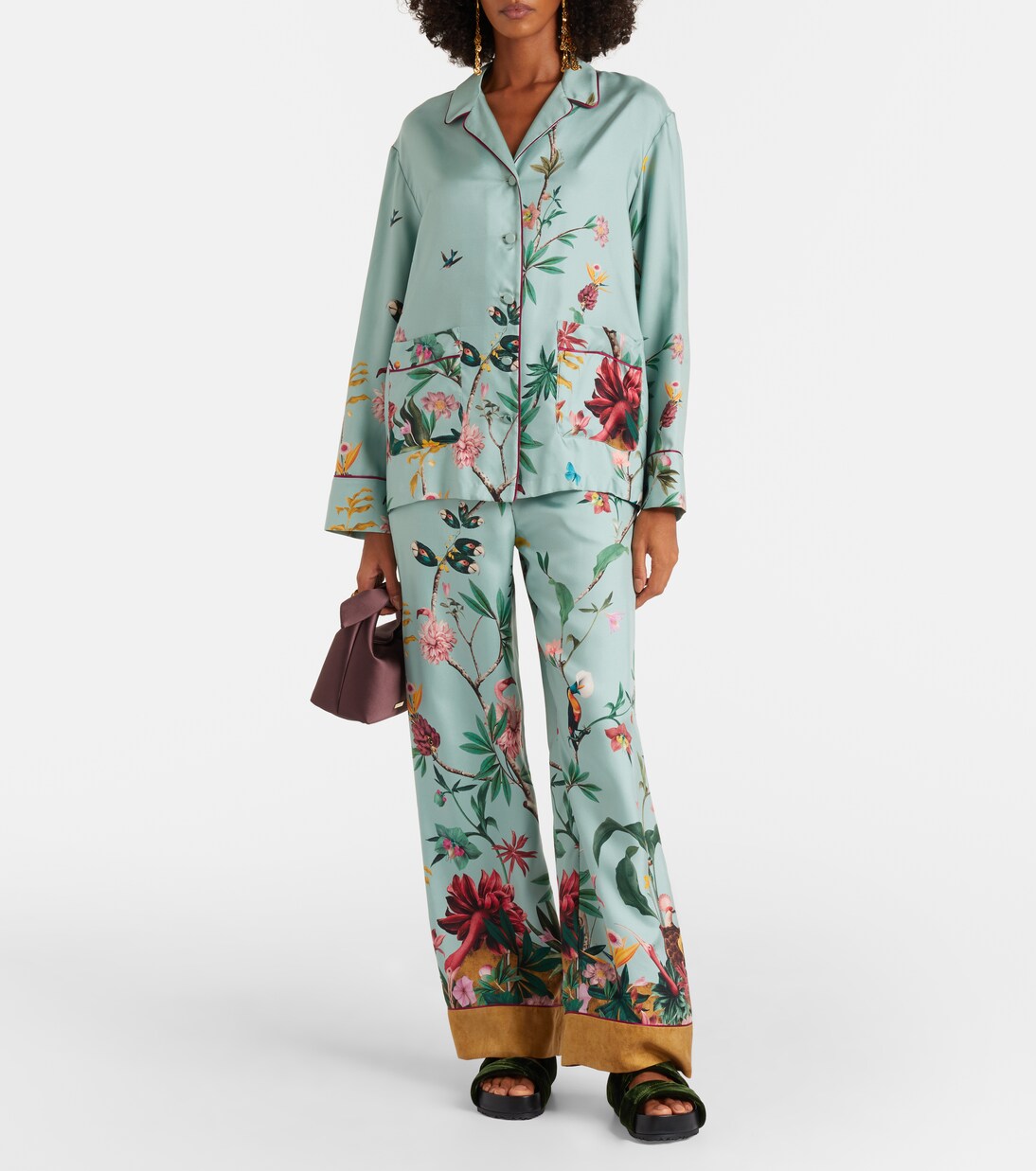 Printed silk shirt | La DoubleJ