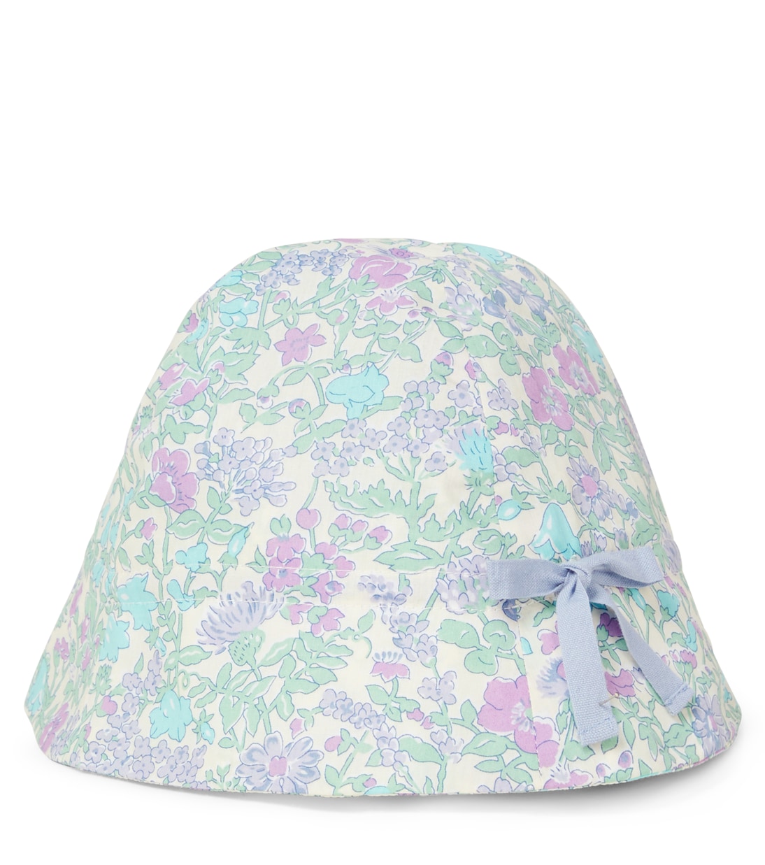 Baby Grigri bow-detail floral cotton hat | Bonpoint