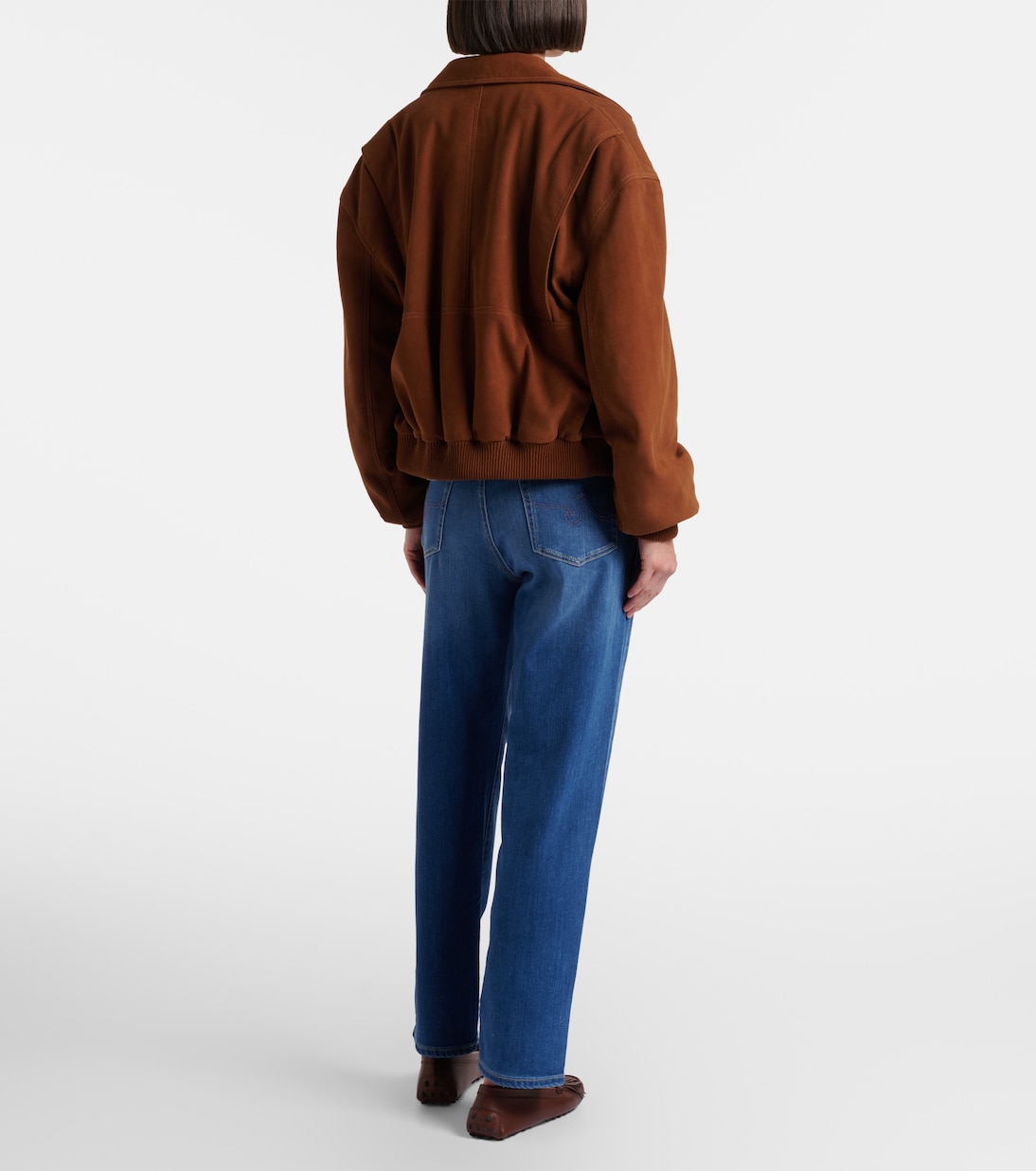 Girlfriend straight jeans | AG Jeans