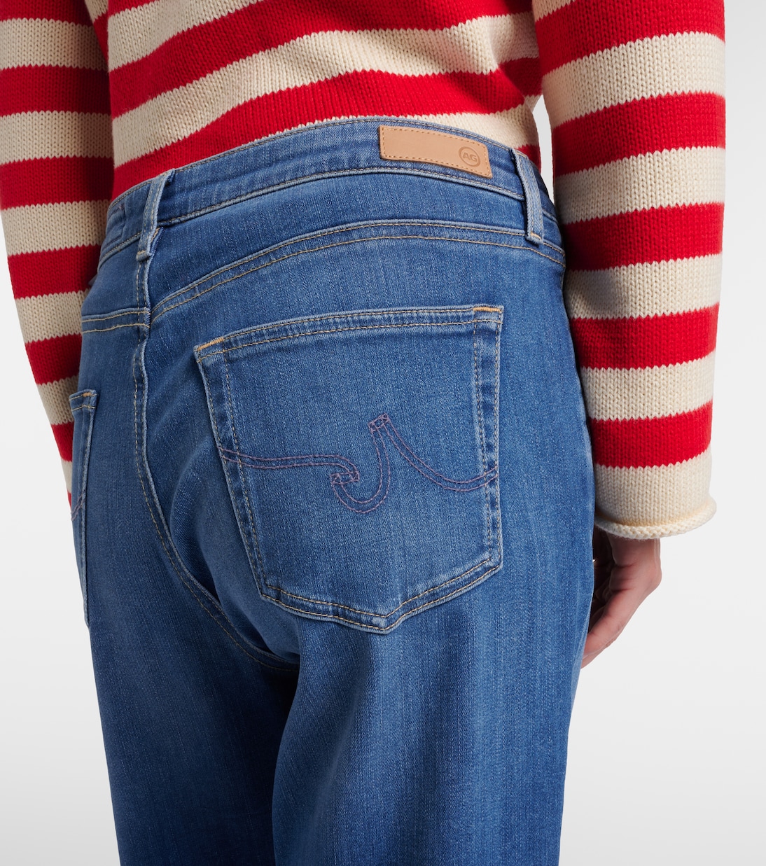 Girlfriend straight jeans | AG Jeans