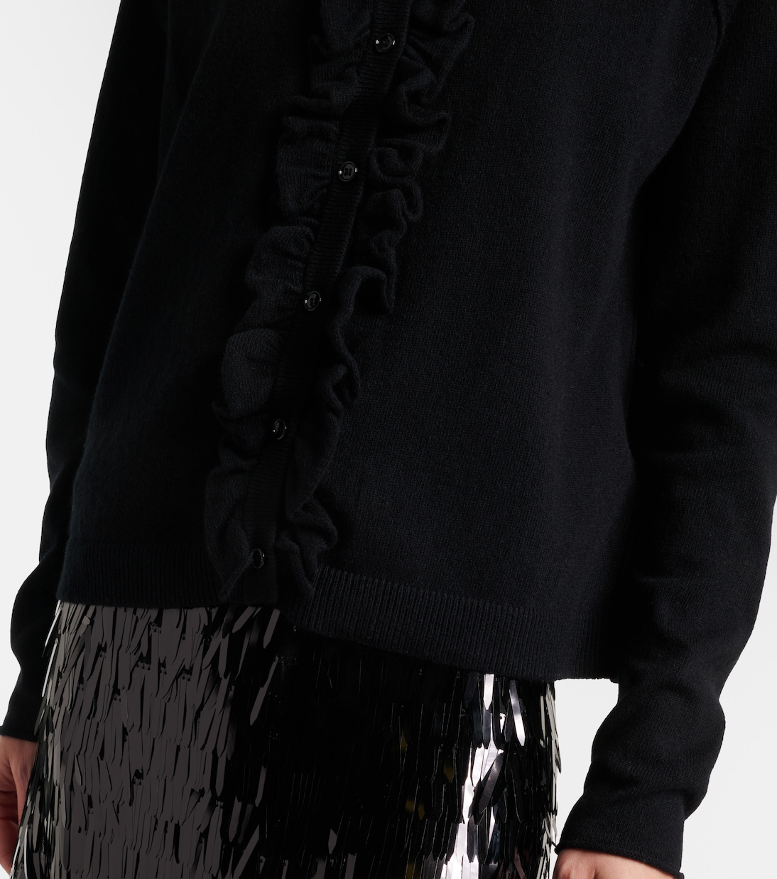 Cotton and cashmere cardigan | Jardin des Orangers