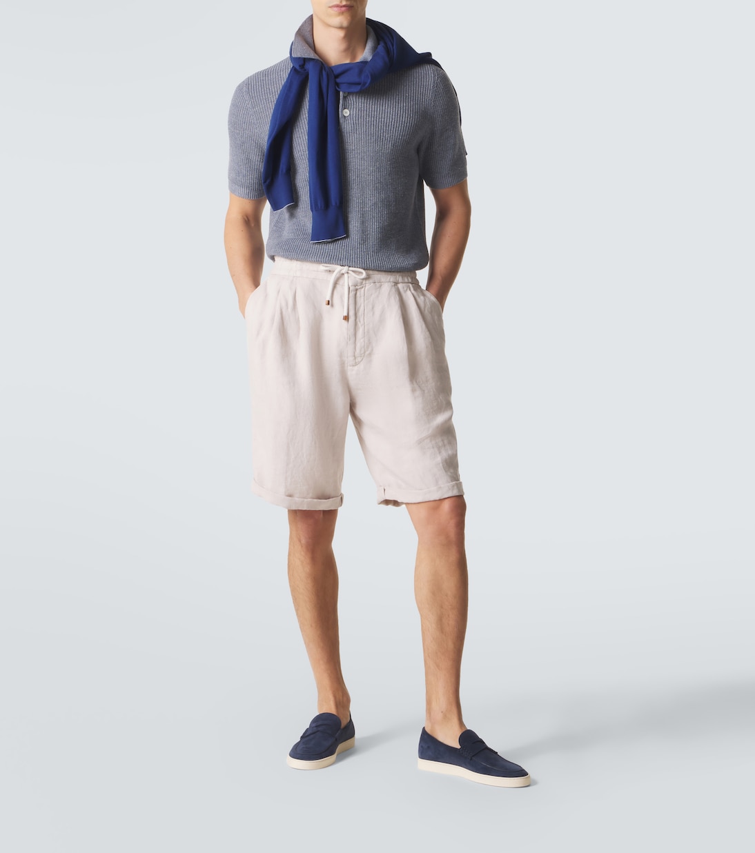 Slip-Ons aus Veloursleder | Brunello Cucinelli