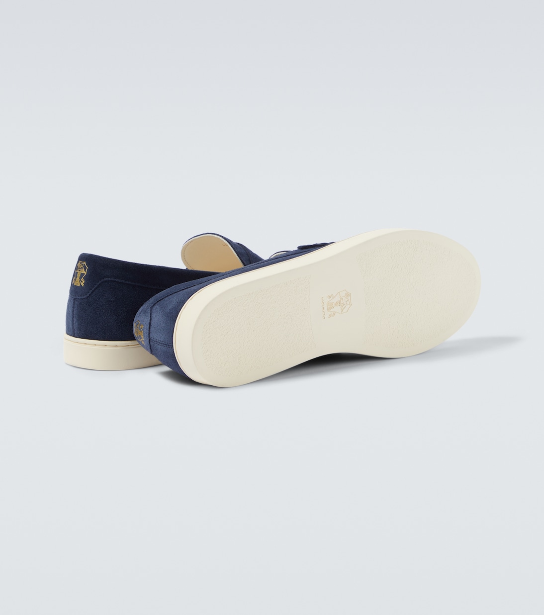 Slip-Ons aus Veloursleder | Brunello Cucinelli