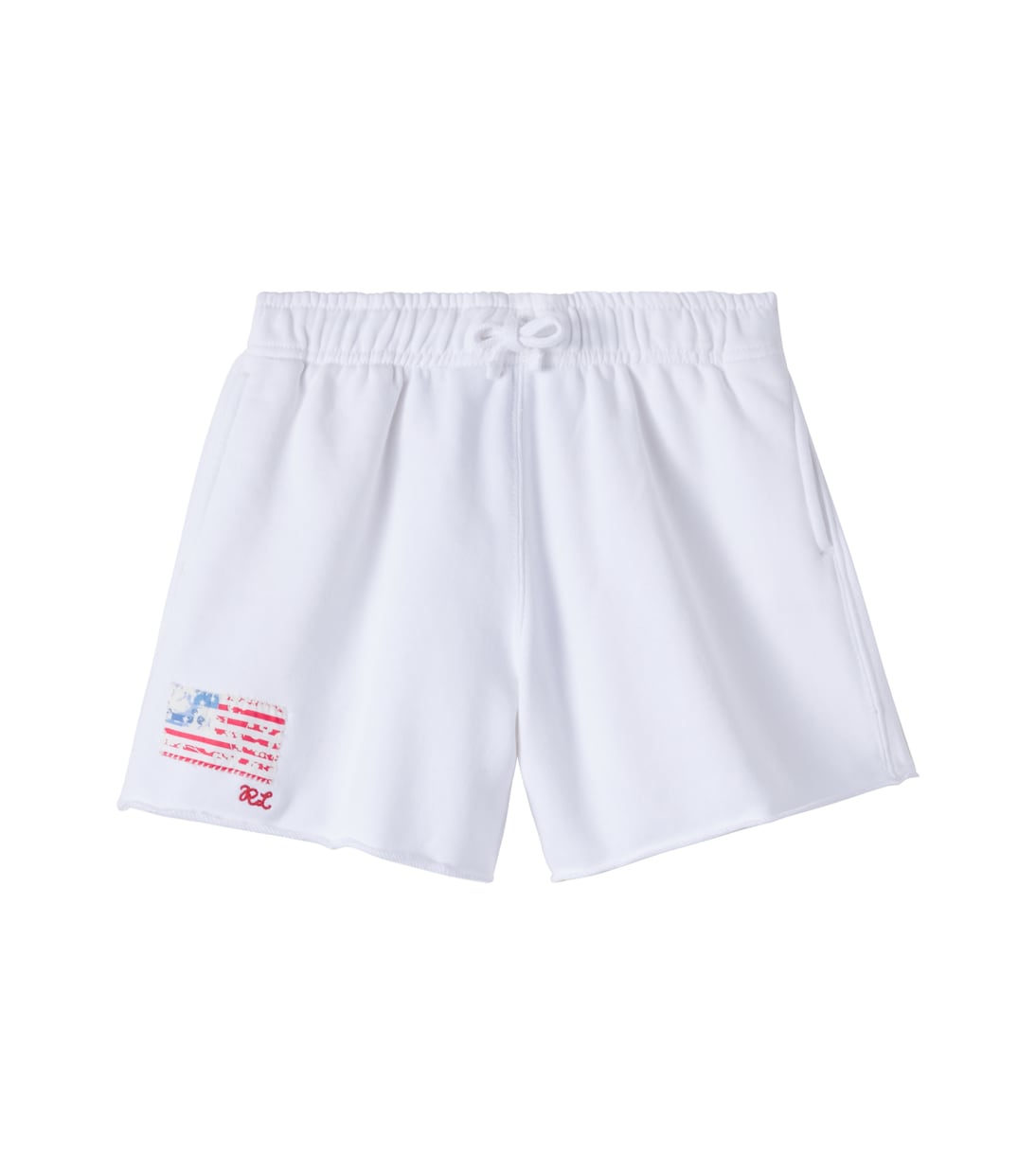 Embroidered cotton terry shorts | Polo Ralph Lauren Kids