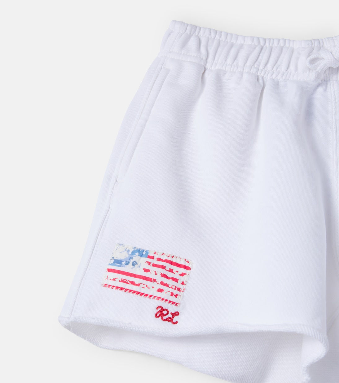 Embroidered cotton terry shorts | Polo Ralph Lauren Kids