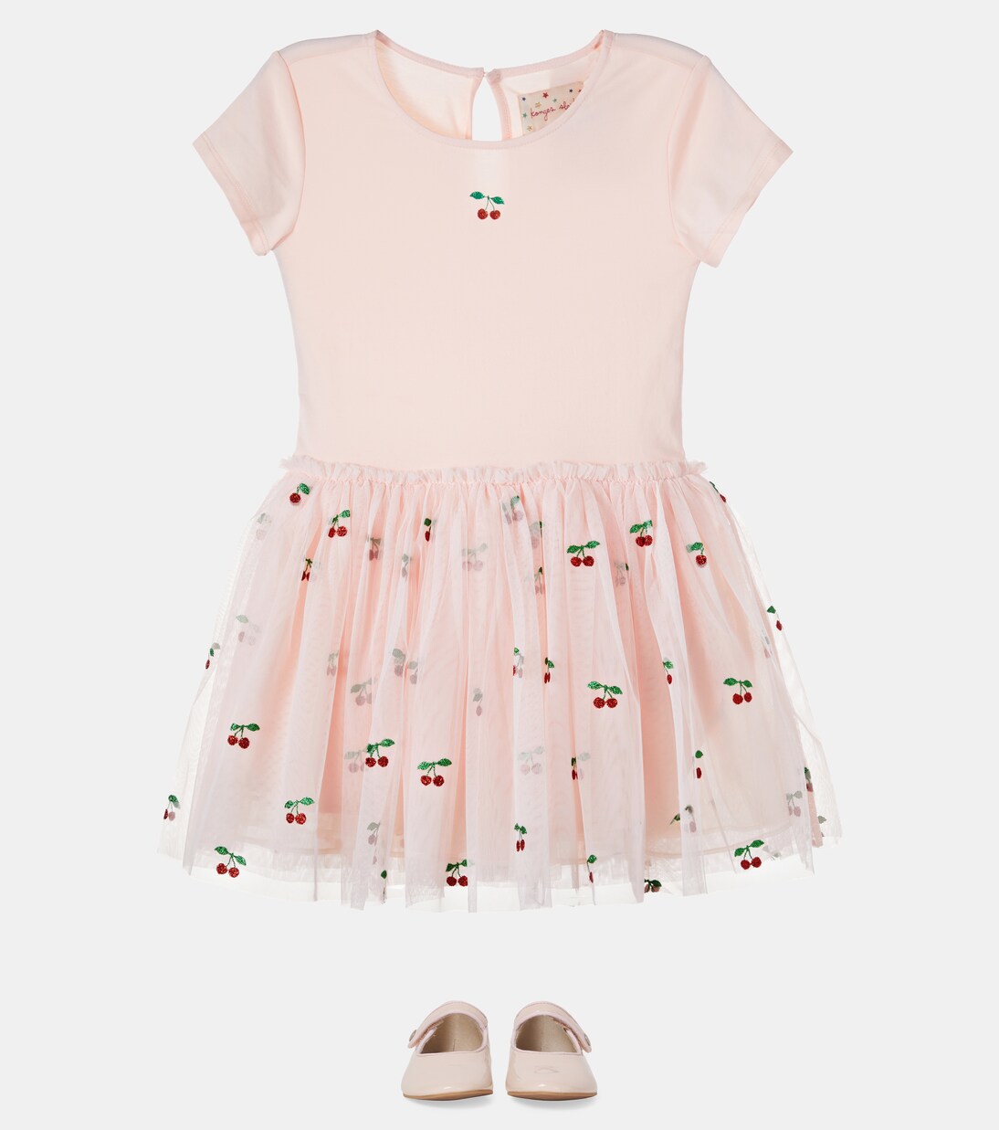 Robe en tulle et coton mélangé | Konges Sløjd