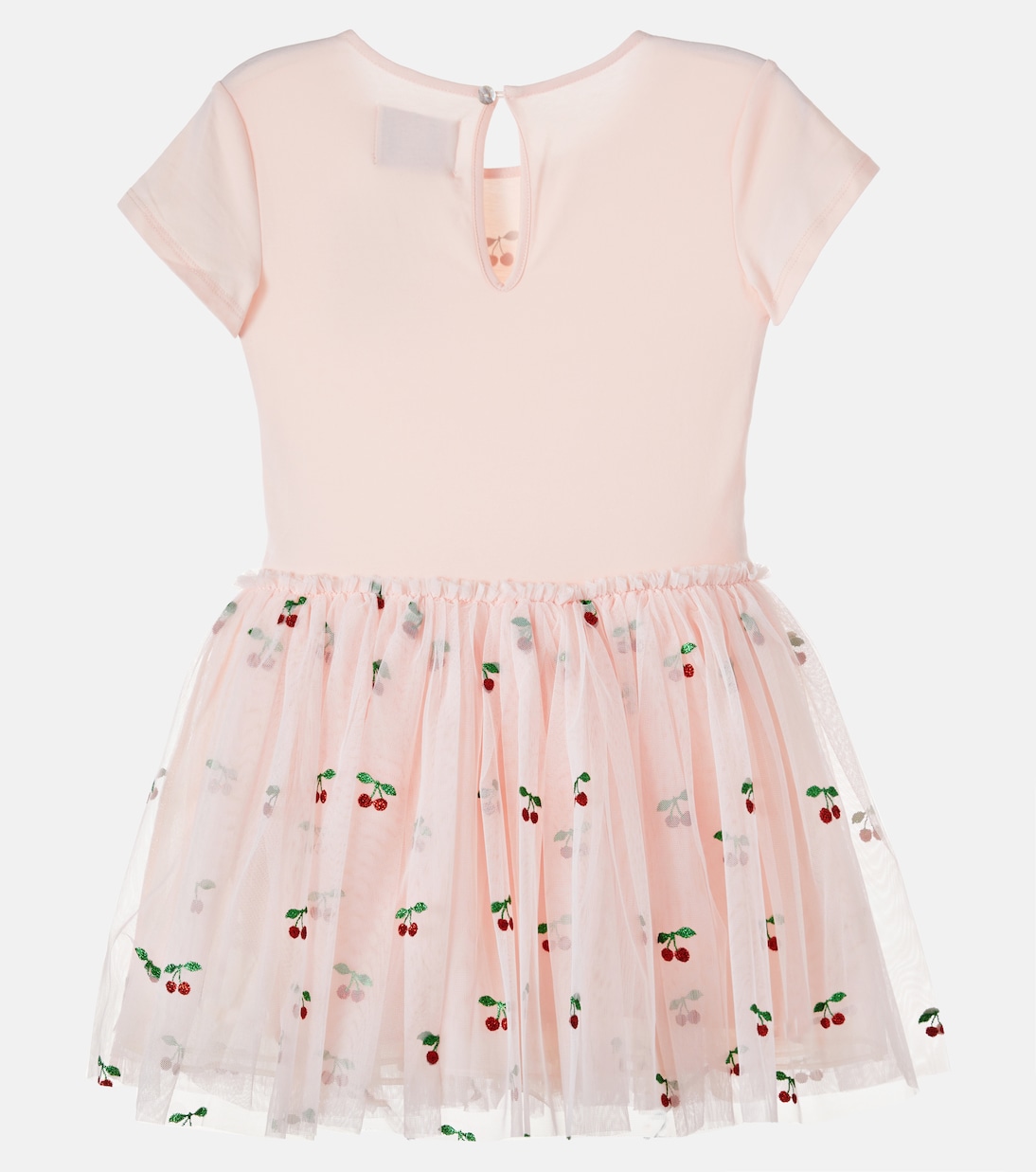 Cotton-blend jersey and tulle dress | Konges Sløjd