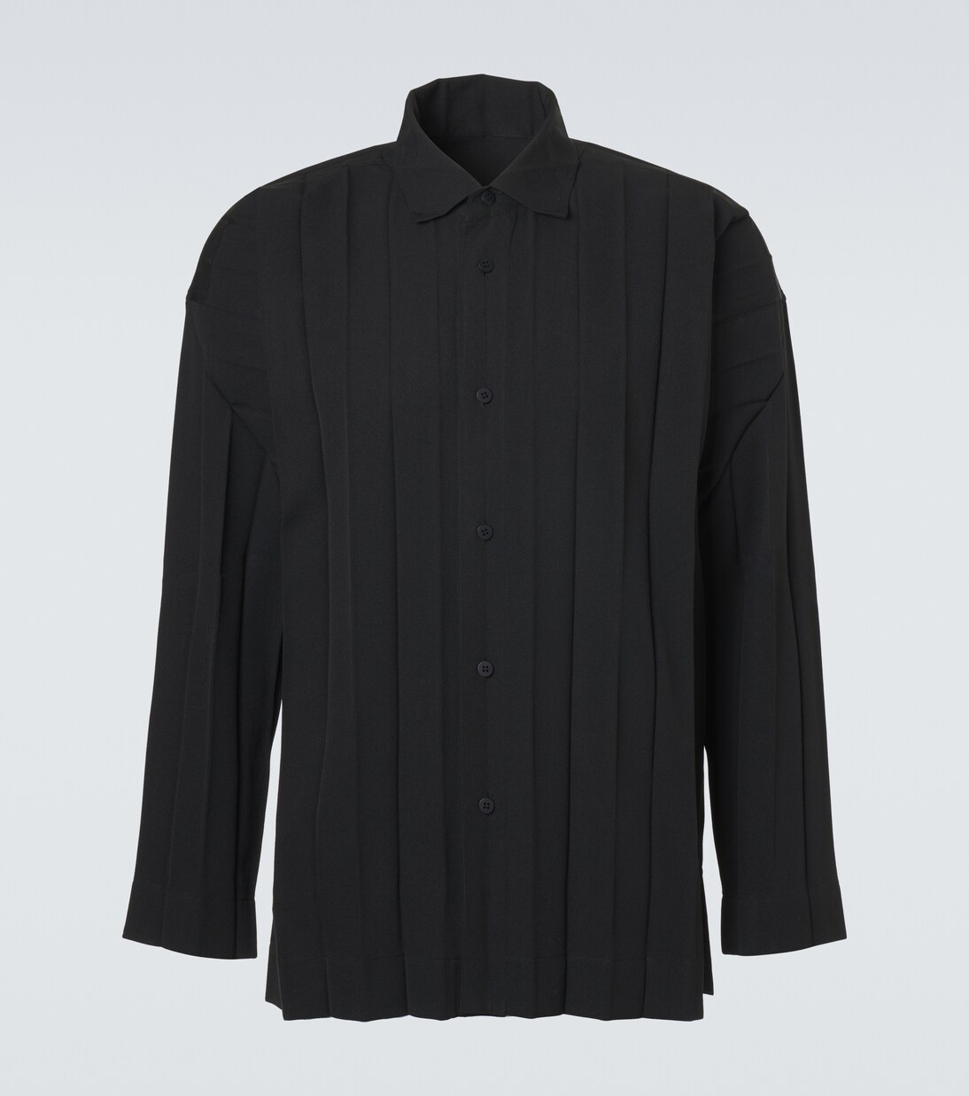 Edge Ensemble pleated shirt | Homme Plissé Issey Miyake
