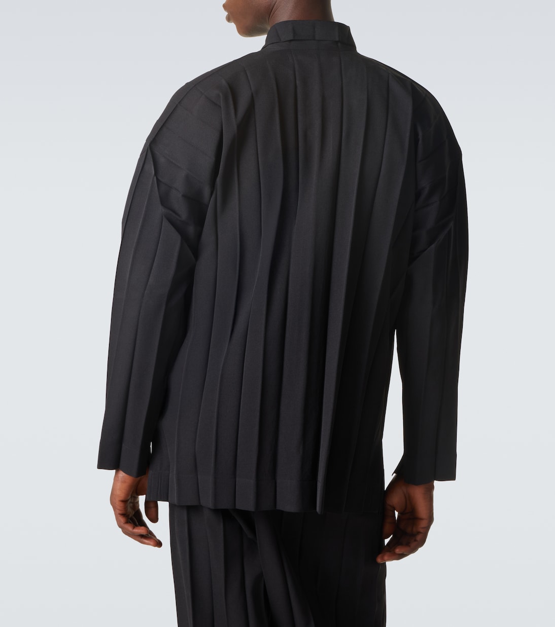 Edge Ensemble pleated shirt | Homme Plissé Issey Miyake