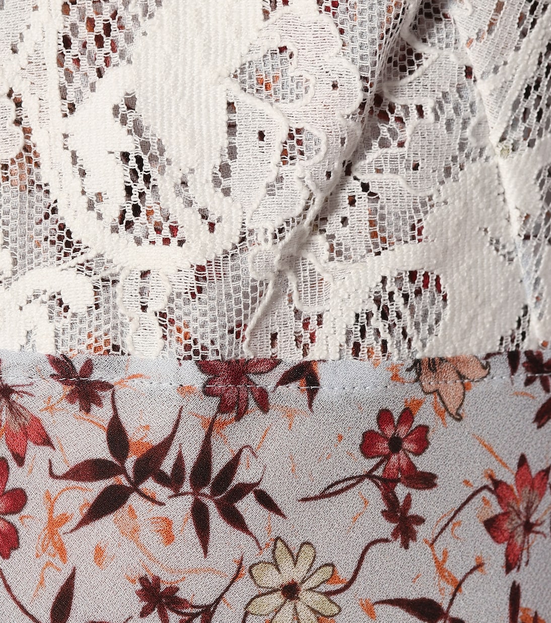 Floral-print lace camisole | Chloé