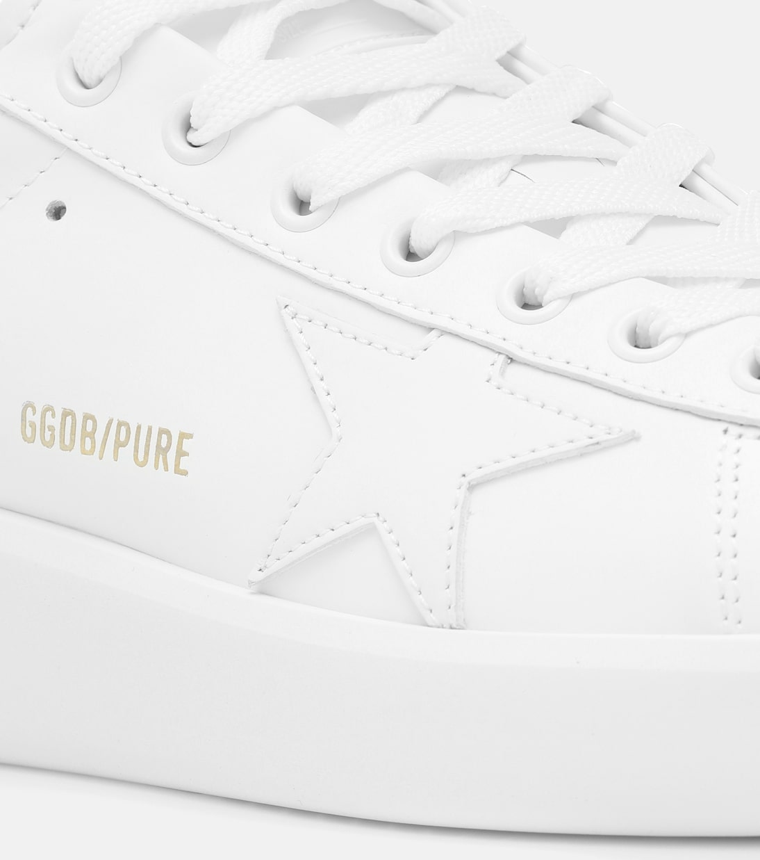 Pure Star leather sneakers | Golden Goose