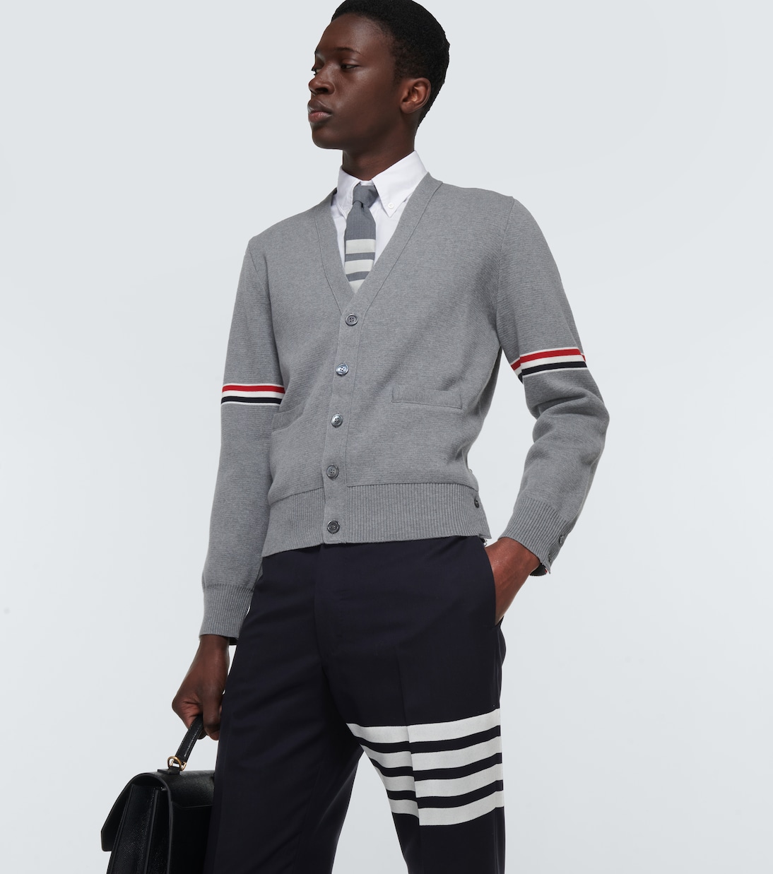 4-Bar wool tie | Thom Browne