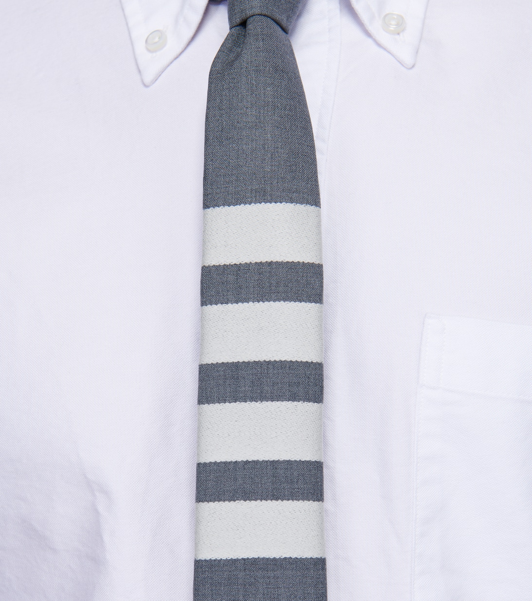 4-Bar wool tie | Thom Browne