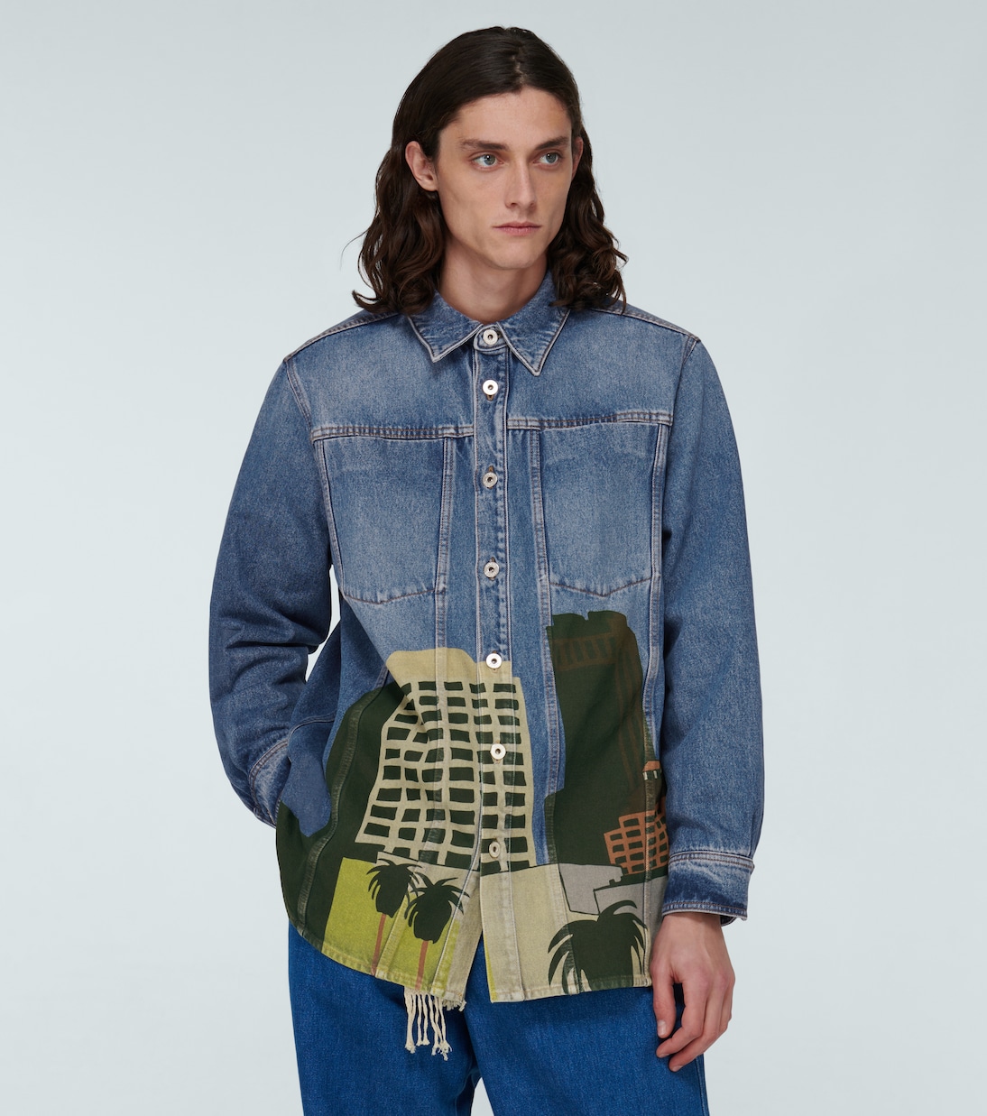 LOEWE Ken Price LA Series denim overshirt | Loewe