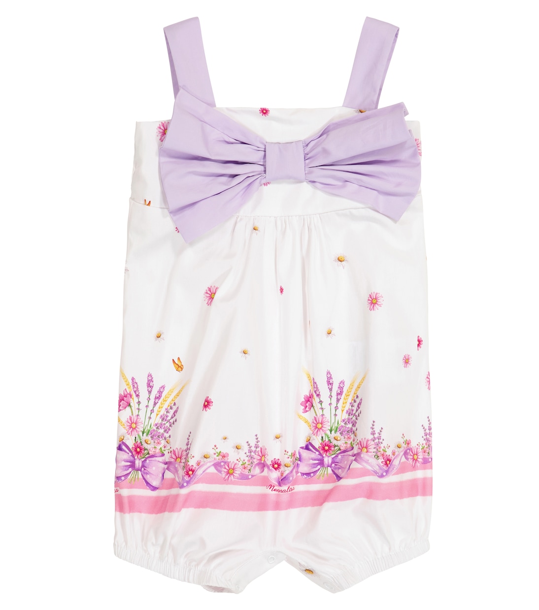 Bebé - body en algodón estampado | Monnalisa