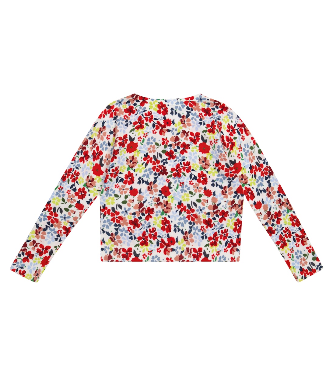 Cárdigan de algodón floral | Bonpoint