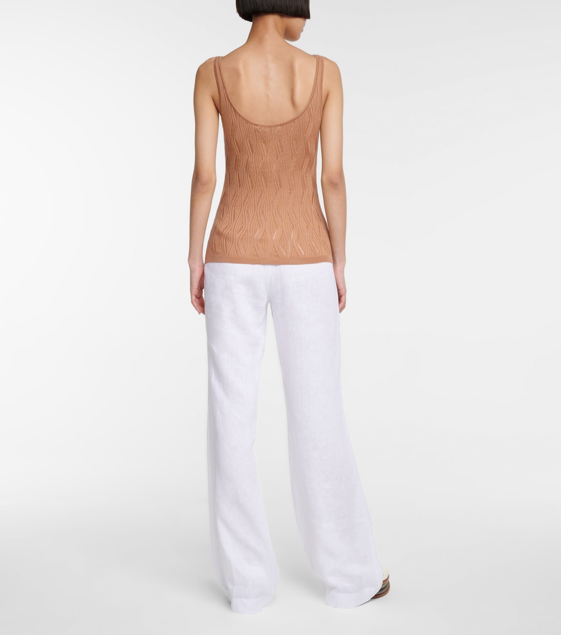 Hurwitz cashmere and silk tank top | Gabriela Hearst