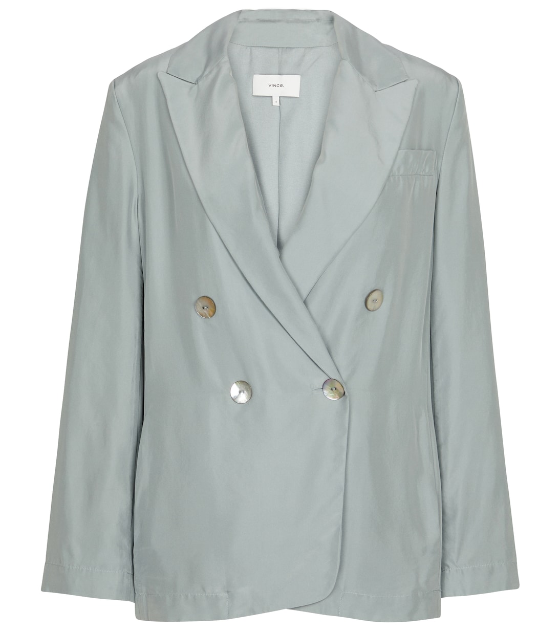 Blazer aus Seidensatin | Vince
