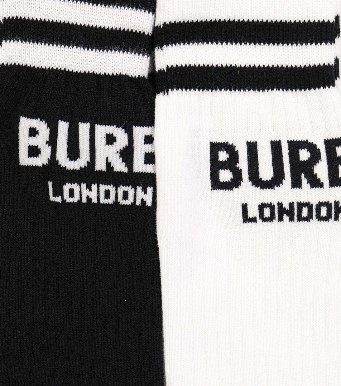 Set de 2 calcetines mezcla de algodón | Burberry Kids