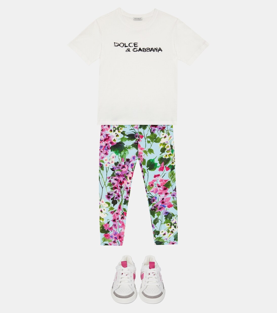 Leggings aus einem Baumwollgemisch | Dolce&Gabbana Kids