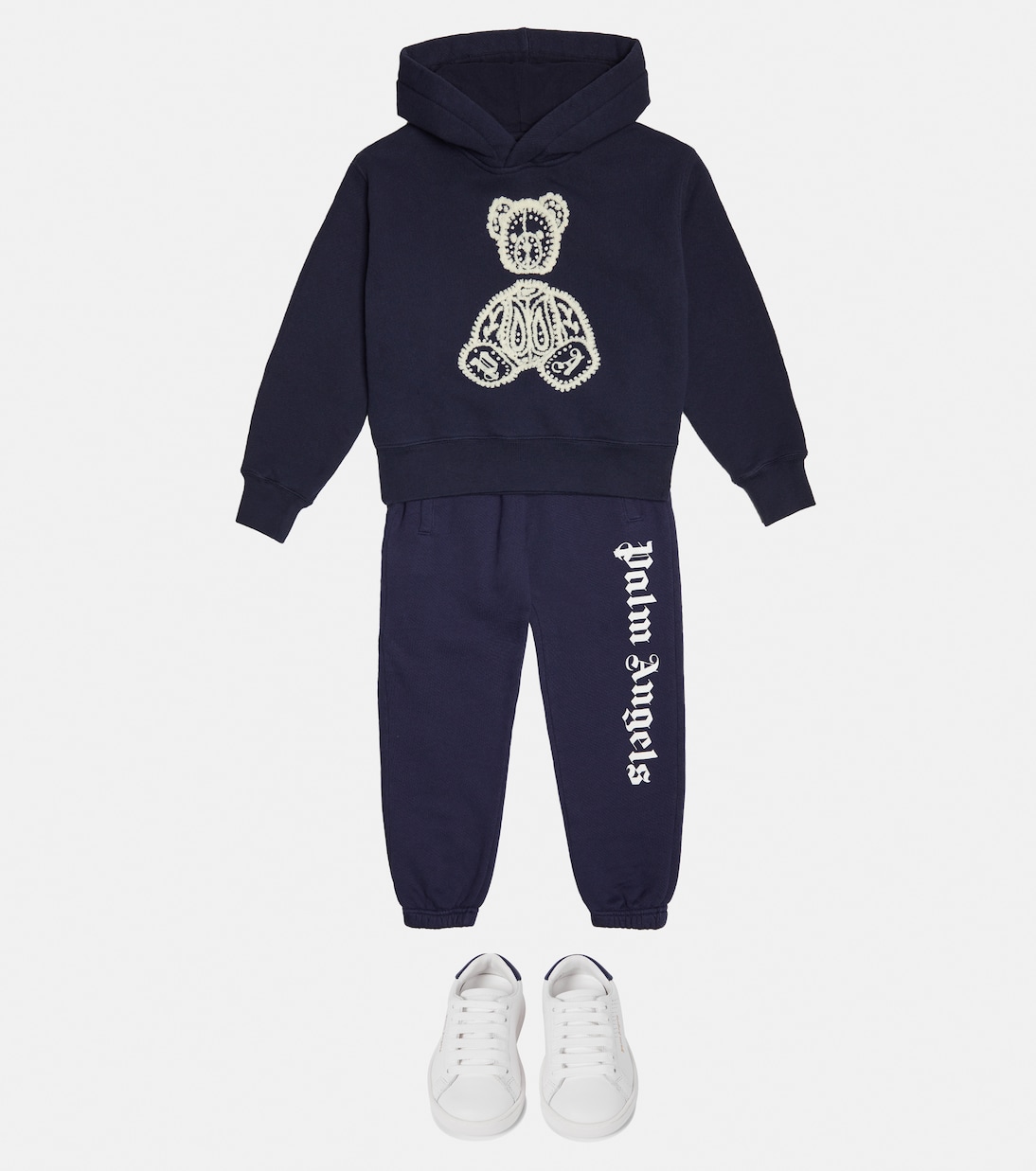 Besticktes Sweatshirt aus Baumwolle | Palm Angels Kids