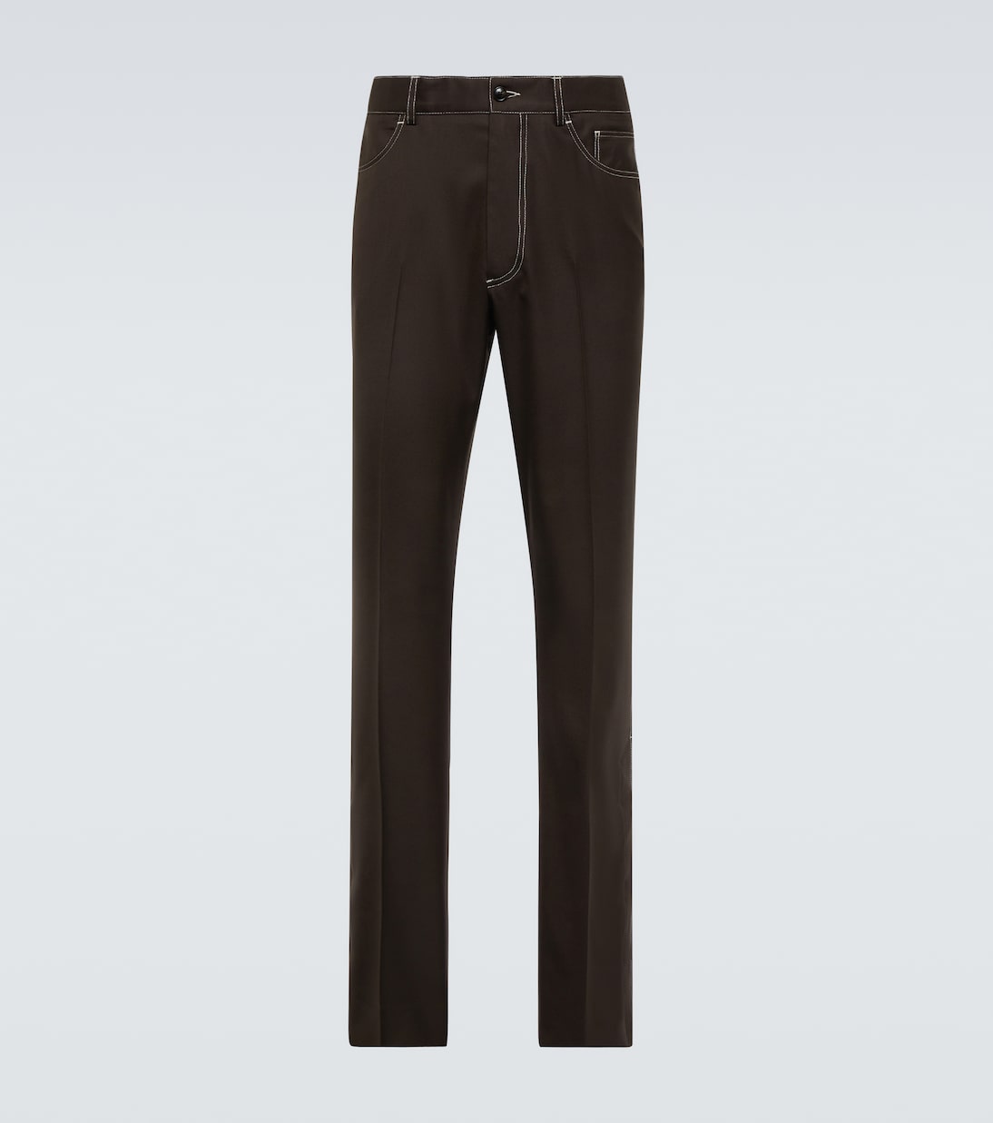 Hose mit geradem Bein aus Wolle | Amiri