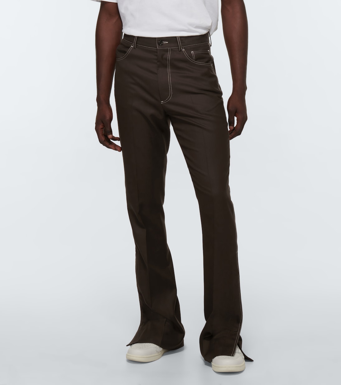 Hose mit geradem Bein aus Wolle | Amiri