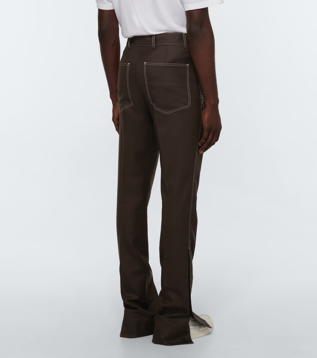 Hose mit geradem Bein aus Wolle | Amiri