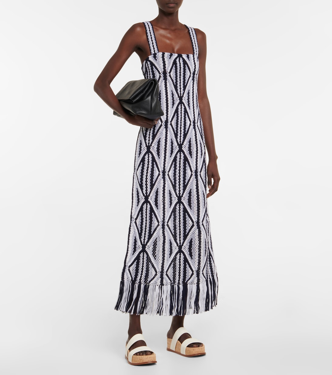 Maxikleid Daria aus Macramé | Gabriela Hearst