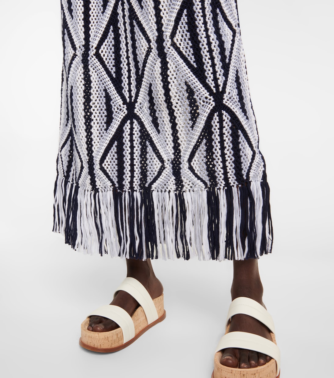Maxikleid Daria aus Macramé | Gabriela Hearst