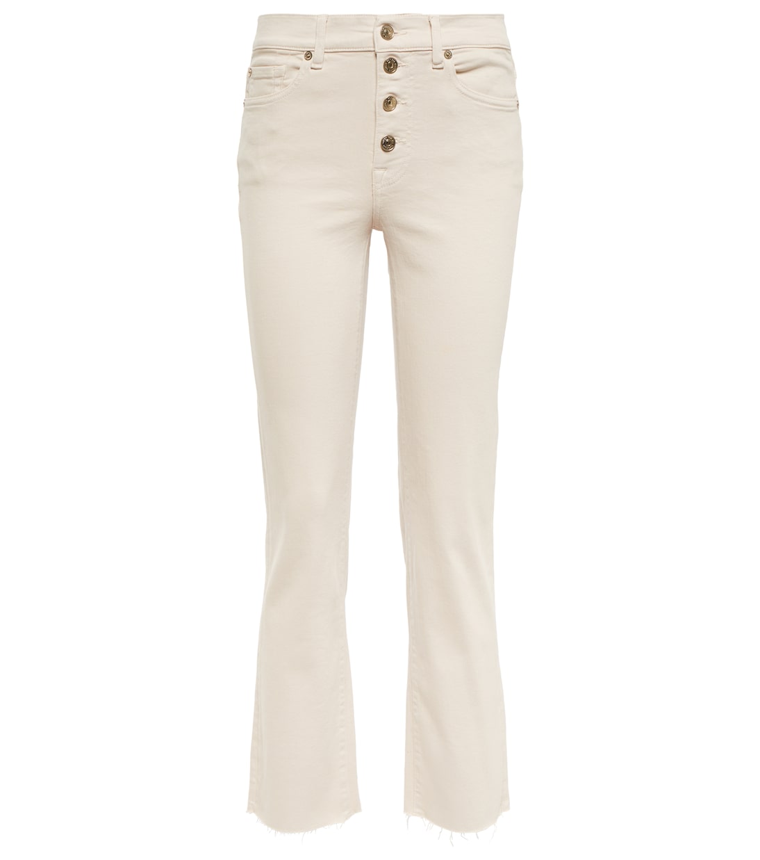 The Straight Crop high-rise jeans | 7 For All Mankind