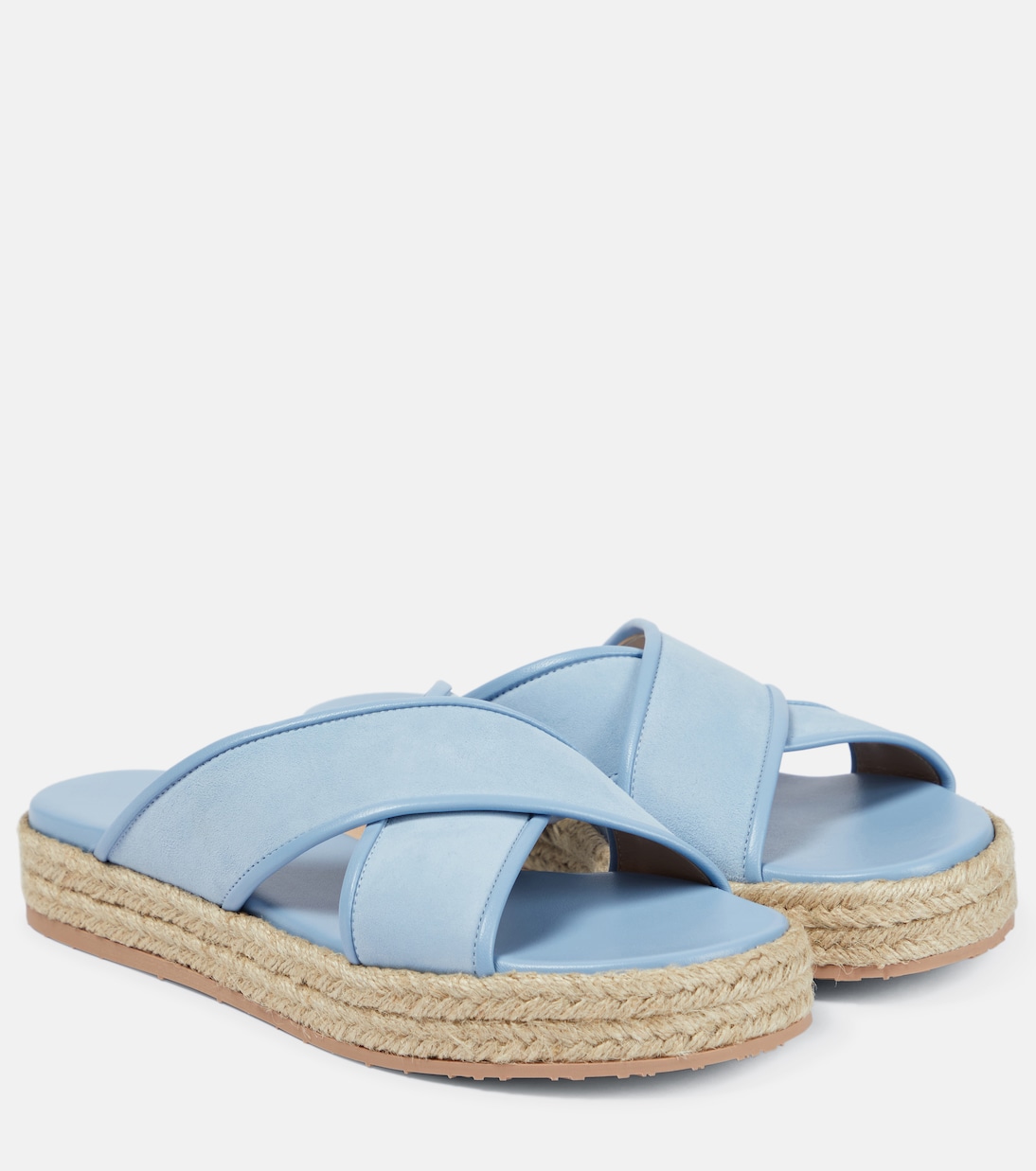 Sandalias de ante y piel | Gianvito Rossi