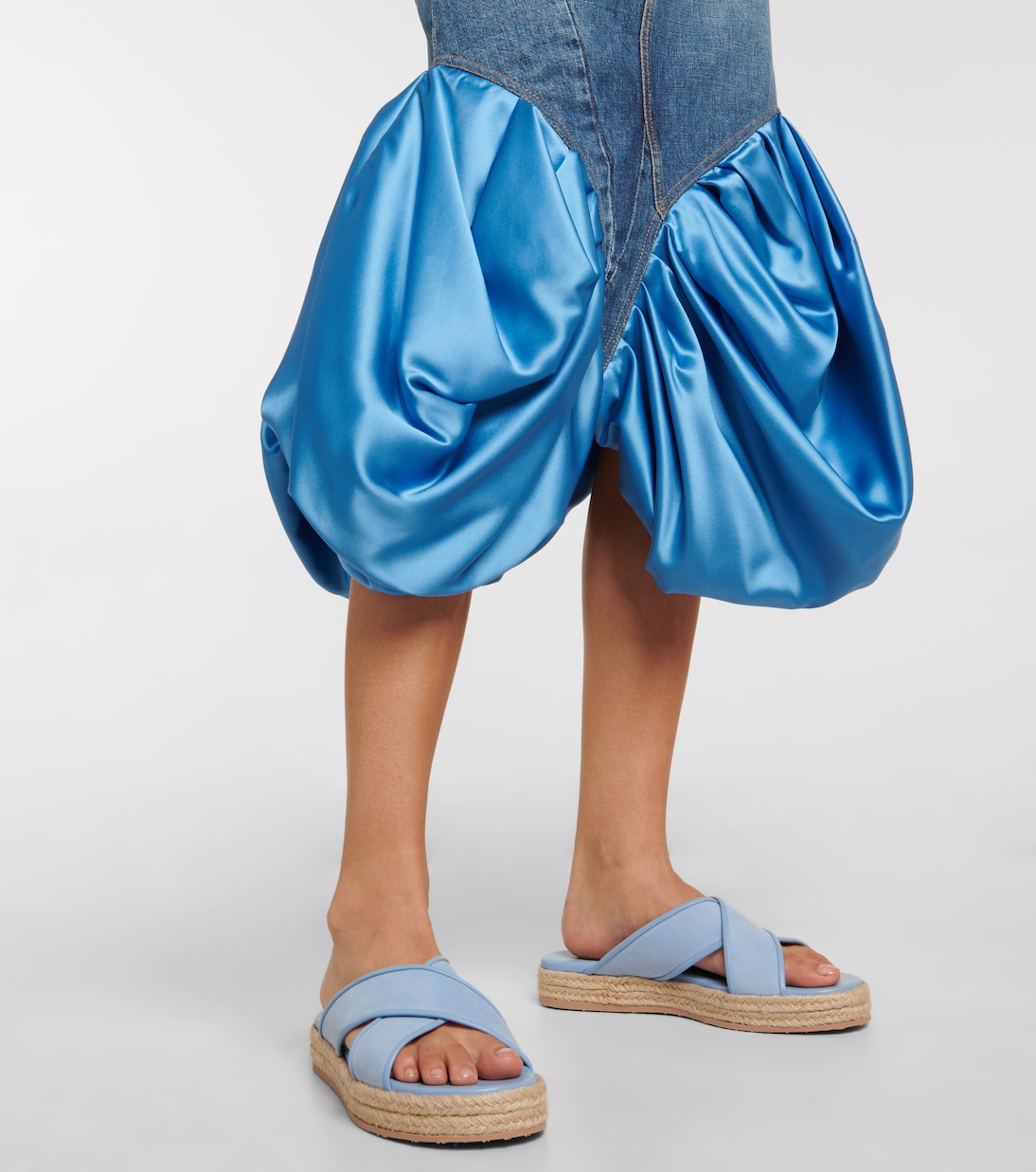 Sandalias de ante y piel | Gianvito Rossi