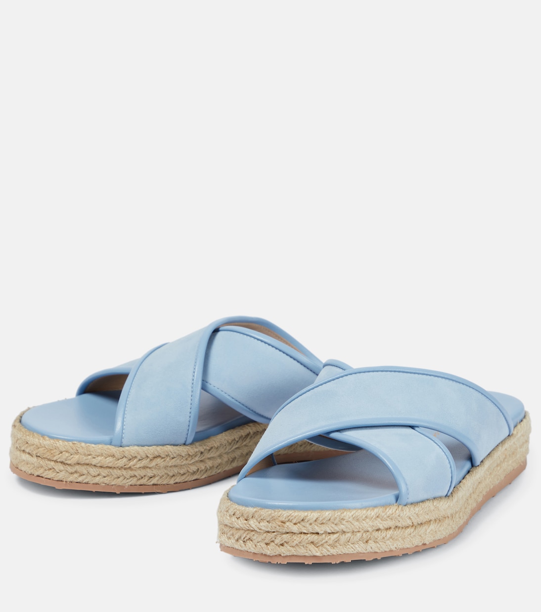 Sandalias de ante y piel | Gianvito Rossi