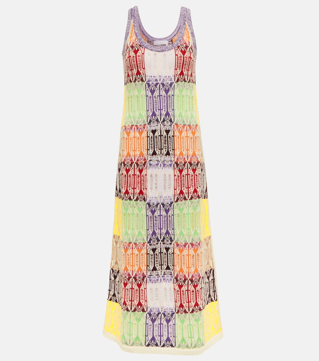 Cashmere and wool midi dress | Chloé