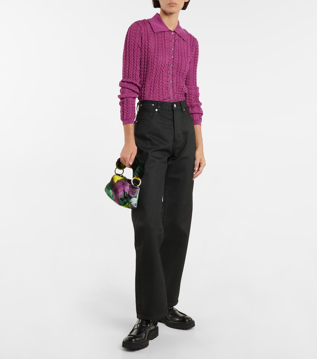 Jeans in denim spalmato | Dries Van Noten