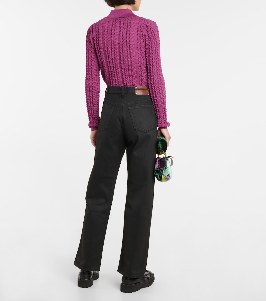 Jeans in denim spalmato | Dries Van Noten