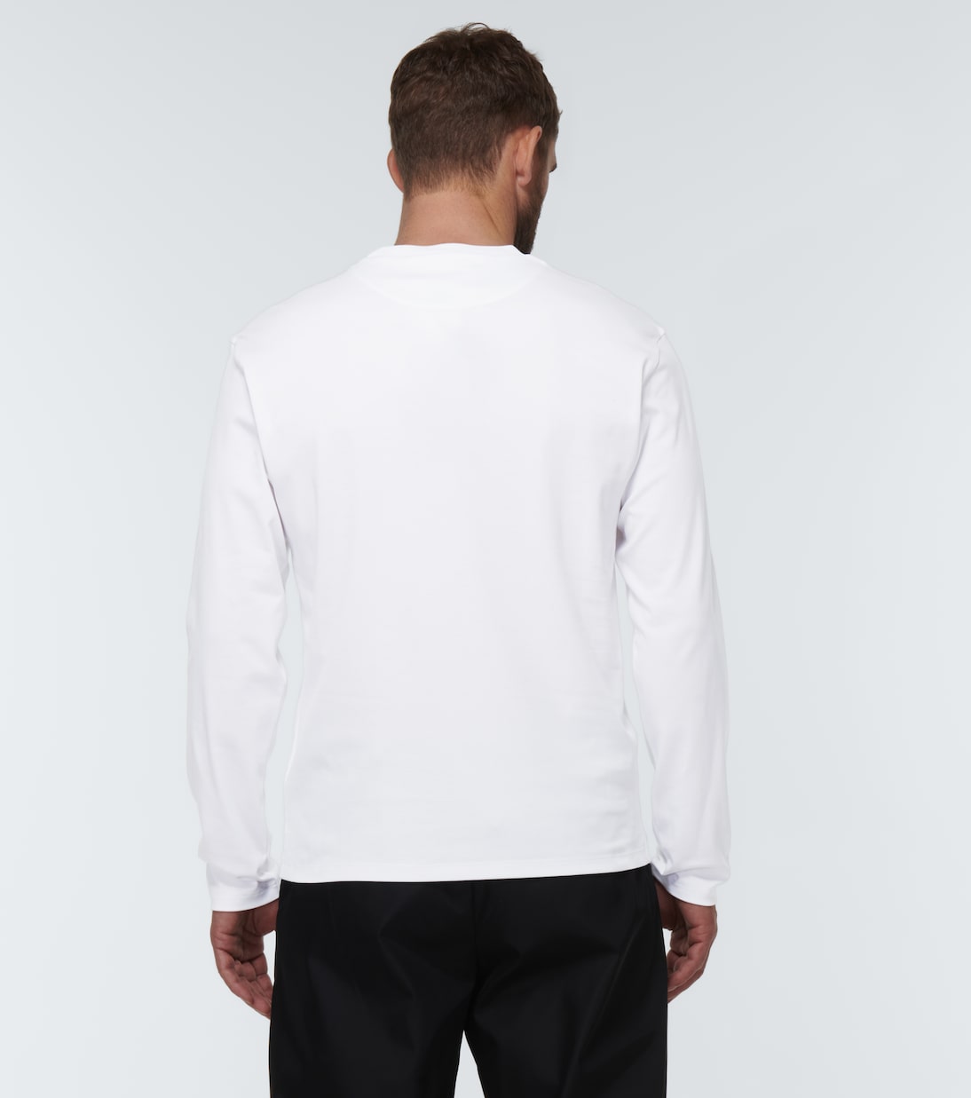 Longsleeve aus Baumwoll-Jersey | Prada