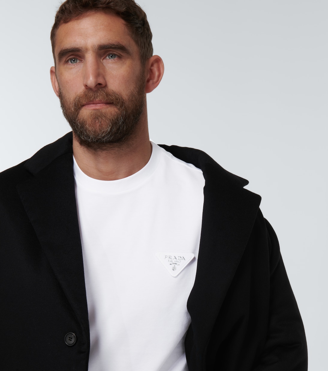 Longsleeve aus Baumwoll-Jersey | Prada