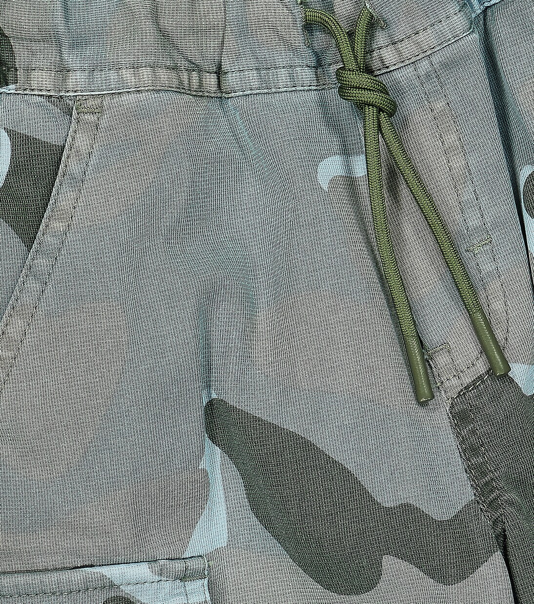 Bermuda cargo camouflage in canvas | Il Gufo