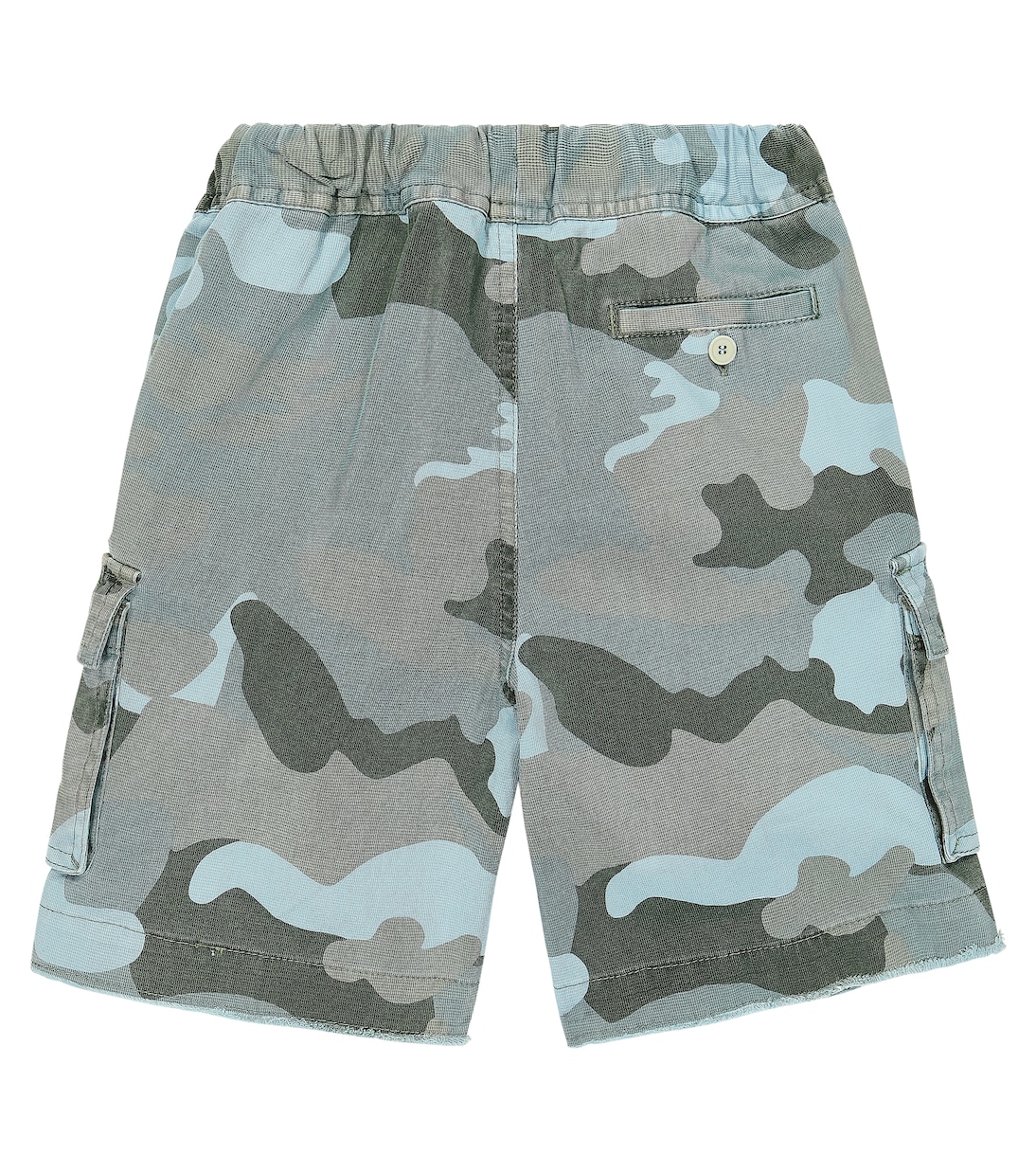 Bermuda cargo camouflage in canvas | Il Gufo