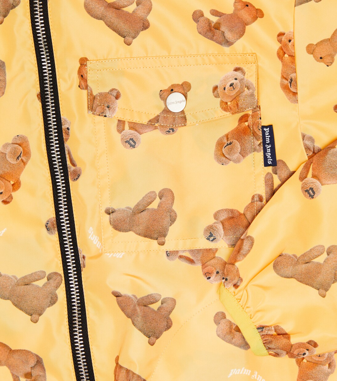 Printed hooded jacket | Palm Angels Kids