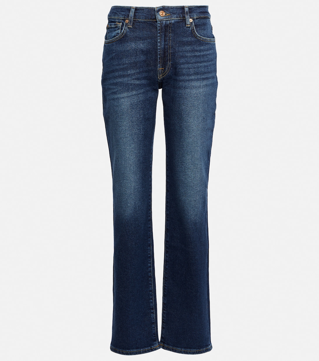Jeans rectos Ellie de tiro medio | 7 For All Mankind