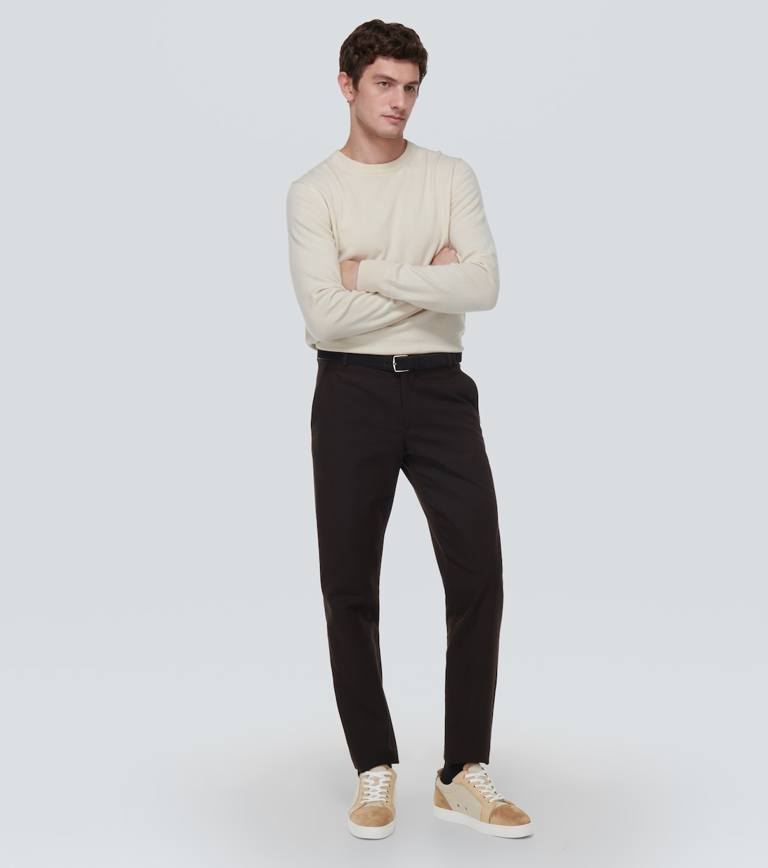 Sneakers in suede | Christian Louboutin