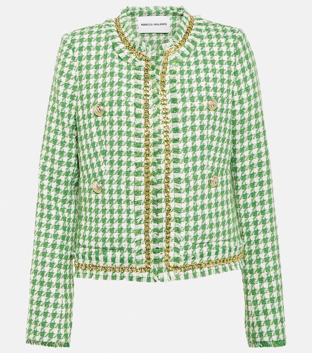 Cher houndstooth jacket | Rebecca Vallance