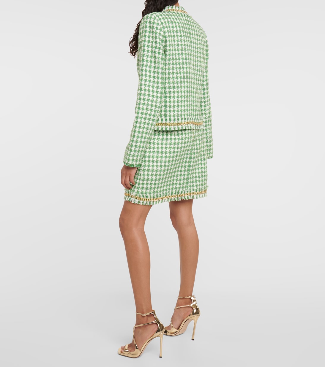 Cher houndstooth jacket | Rebecca Vallance
